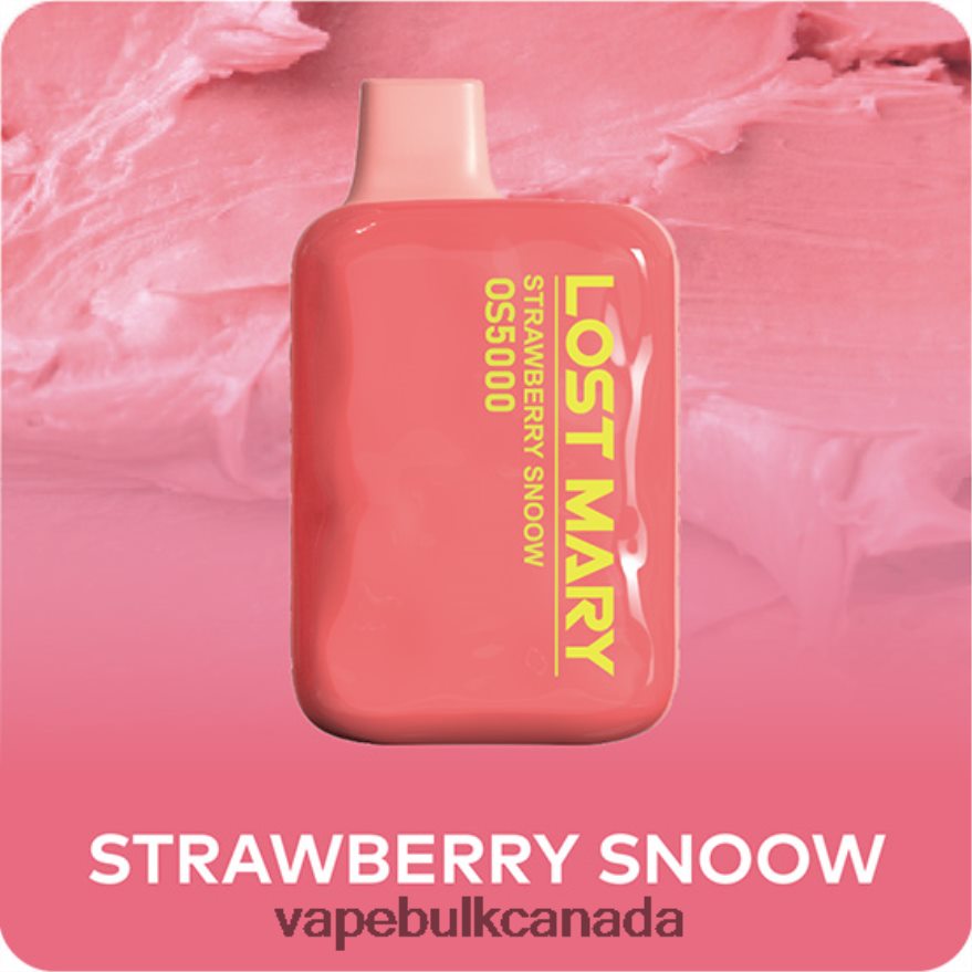 466BLN502 Strawberry Snoow - Vape Wholesale Canada LOST MARY OS5000