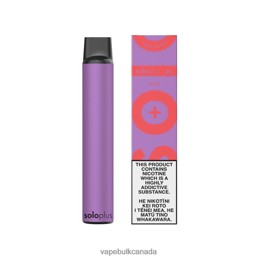 Disposable Vape Wholesale Canada - Solo Plus Disposable Vape Sour 8N82J825