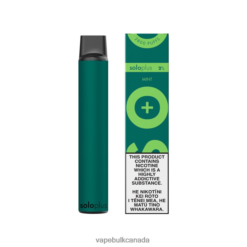 Vape Bulk Canada - Solo Plus Disposable Vape Mint 8N82J833