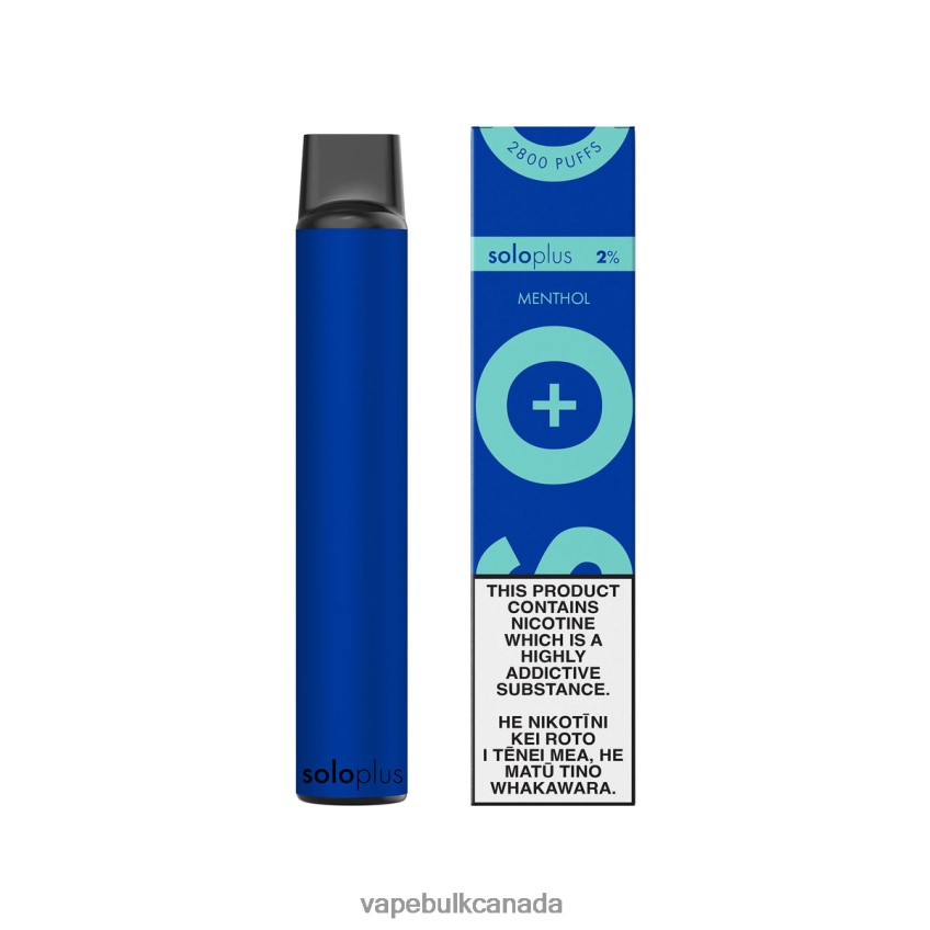 Vape Wholesale Canada - Solo Plus Disposable Vape Menthol 8N82J832