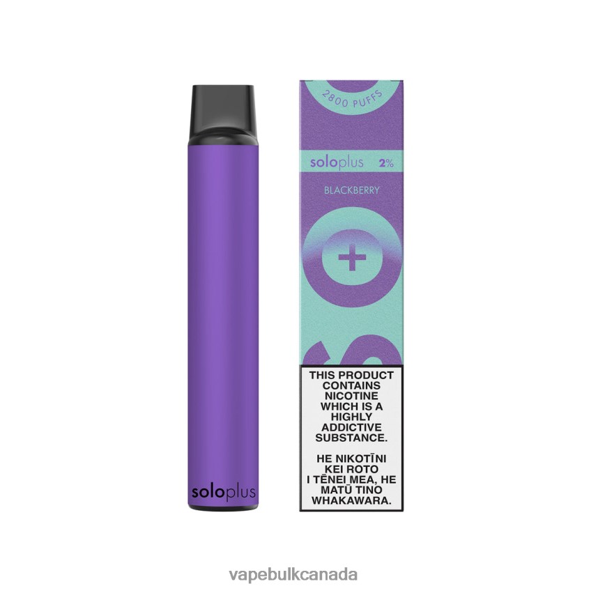 Vape Wholesale - Solo Plus Disposable Vape Paradise Collection Blackberry 8N82J838