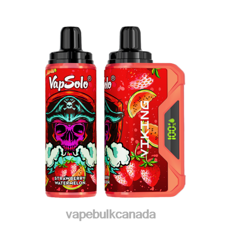 E Cig Wholesale - Vapsolo VIKING Disposable Vape Strawberry Watermelon P60ZF140