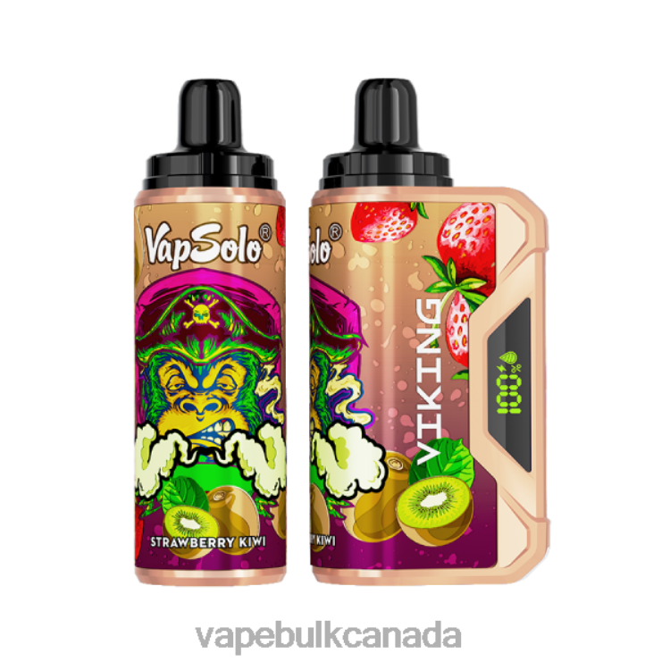 Vape Wholesale - Vapsolo VIKING Disposable Vape Strawberry Kiwi P60ZF138