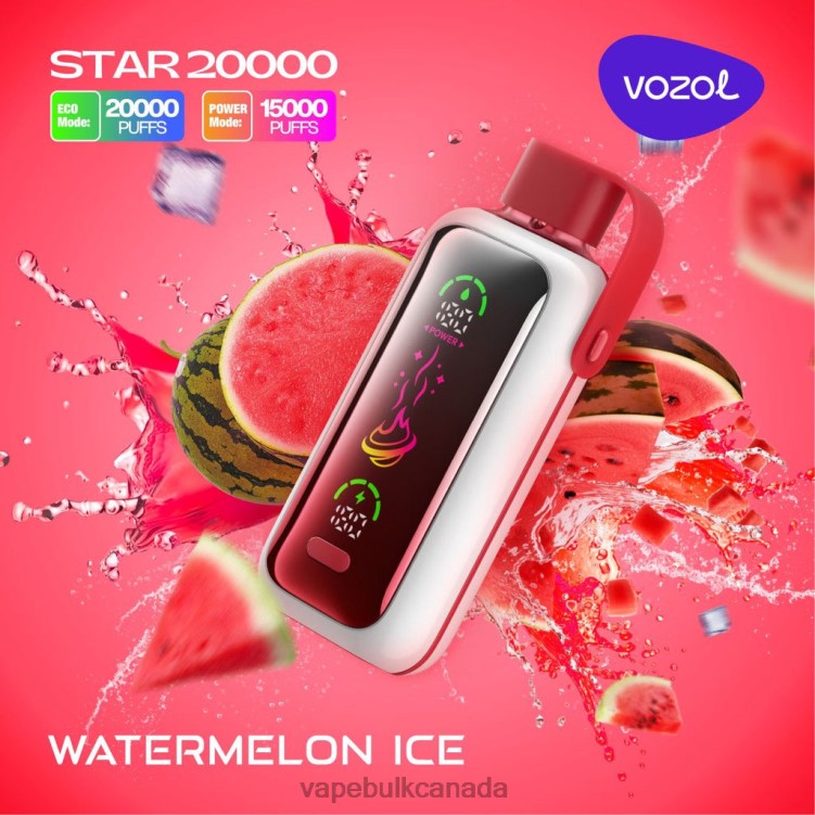 Vape Bulk Canada - VOZOL STAR 20000 BZ6443 WATERMELON ICE