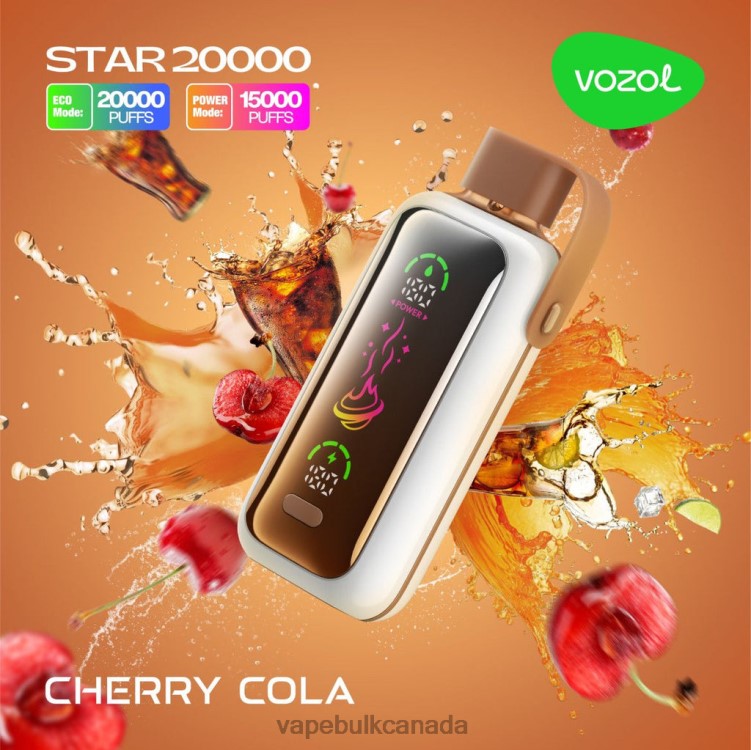 Vape Juice Wholesale Canada - VOZOL STAR 20000 BZ6446 CHERRY COLA