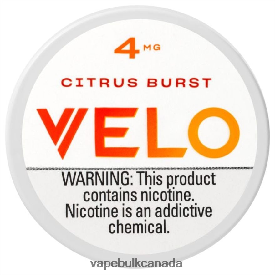 466BLN35 Citrus Burst - Disposable Vape Wholesale Canada VELO Nicotine Pouch 4mg