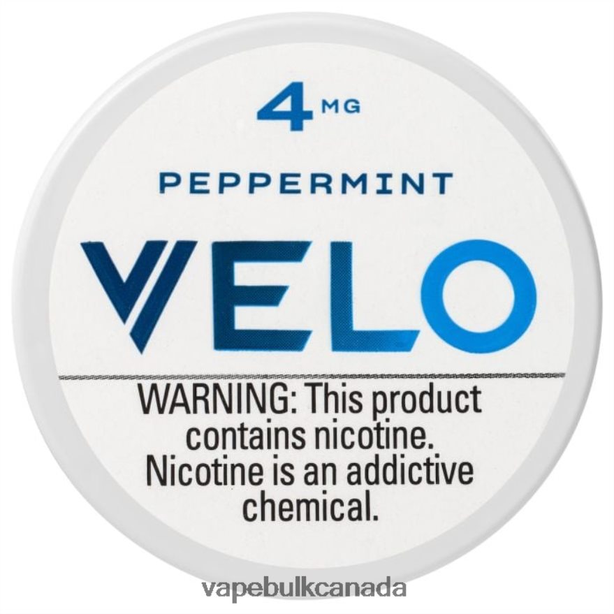 466BLN41 Peppermint - E Cigarette Wholesale VELO Nicotine Pouch 4mg