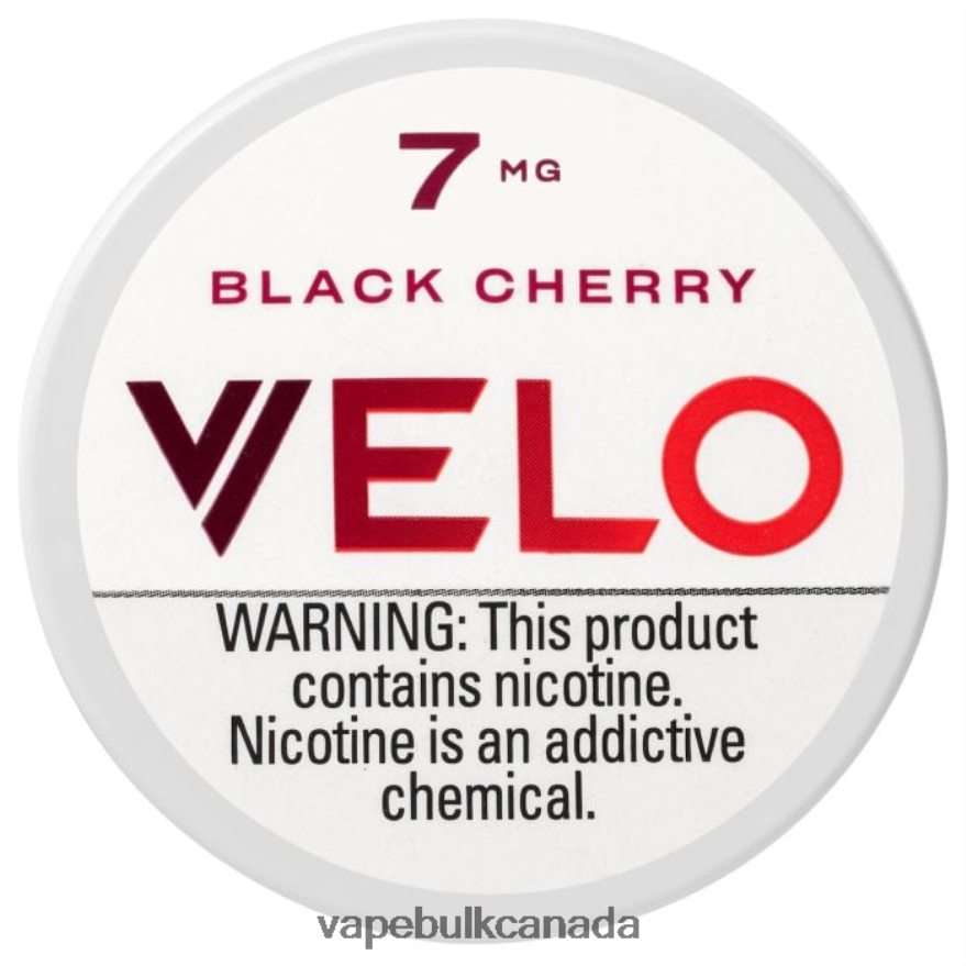 466BLN46 Black Cherry - Vape Juice Wholesale Canada VELO Nicotine Pouch 7mg