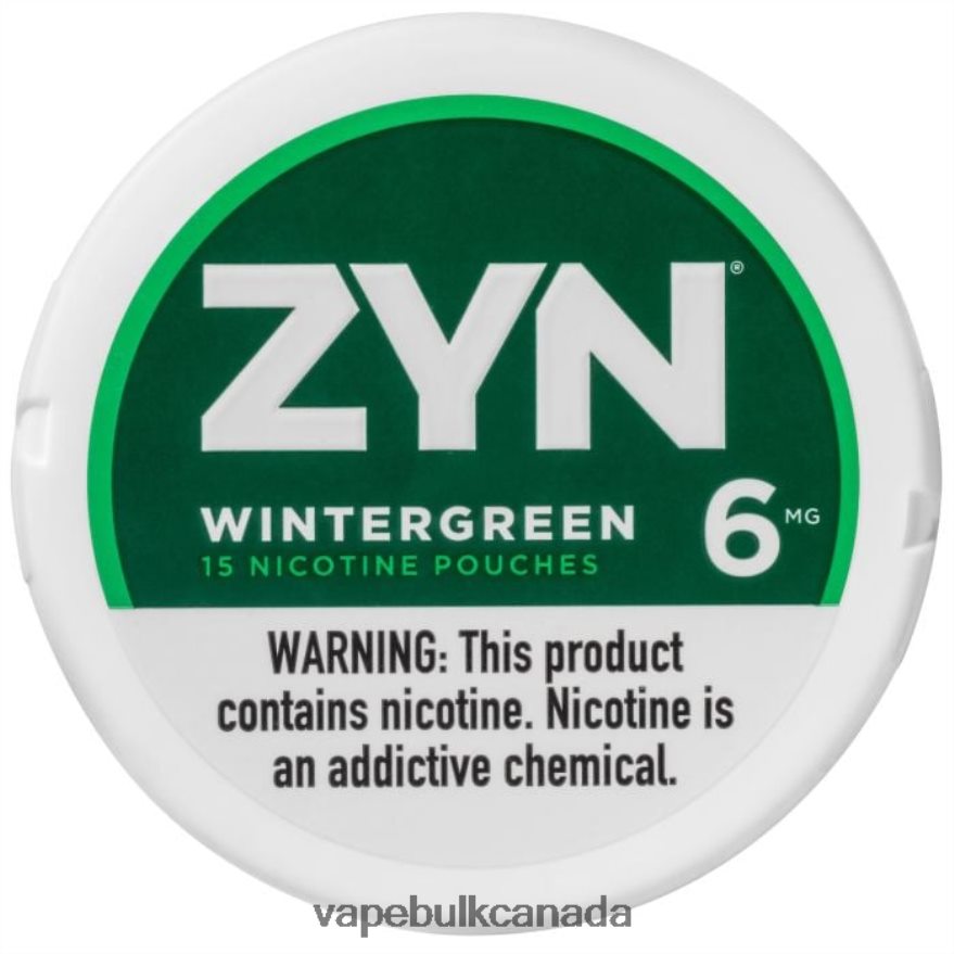 466BLN14 Wintergreen - Vape Wholesale Distributor Canada ZYN Nicotine Pouch 6mg