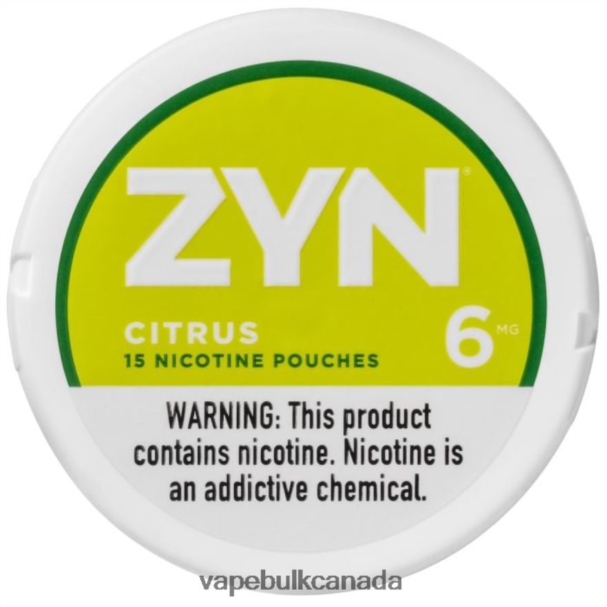 466BLN17 Citrus - Allo Vape Wholesale Canada ZYN Nicotine Pouch 6mg