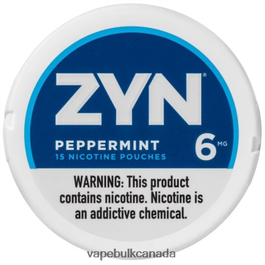 466BLN18 Peppermint - Vice Vape Wholesale Canada ZYN Nicotine Pouch 6mg