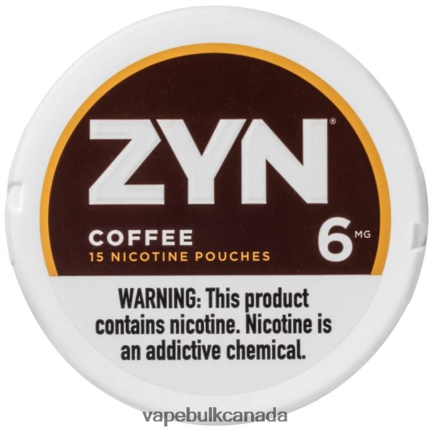 466BLN22 Coffee - Vape Wholesale Canada ZYN Nicotine Pouch 6mg