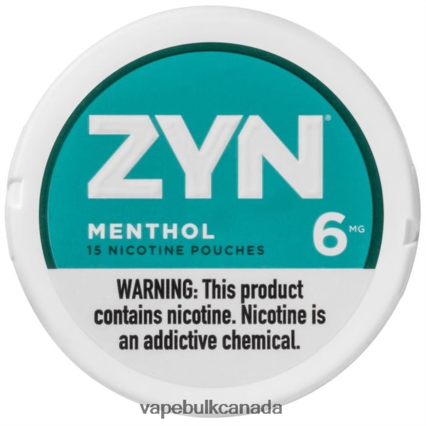 466BLN23 Menthol - Vape Bulk Canada ZYN Nicotine Pouch 6mg