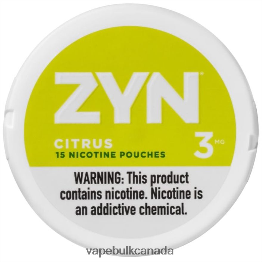 466BLN27 Citrus - Allo Vape Wholesale Canada ZYN Nicotine Pouch 3mg