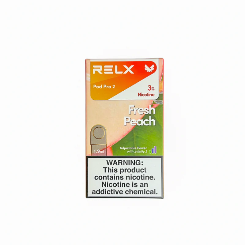 466BLN242 Fresh Peach - Vape Wholesale Canada RELX Pod Pro 2