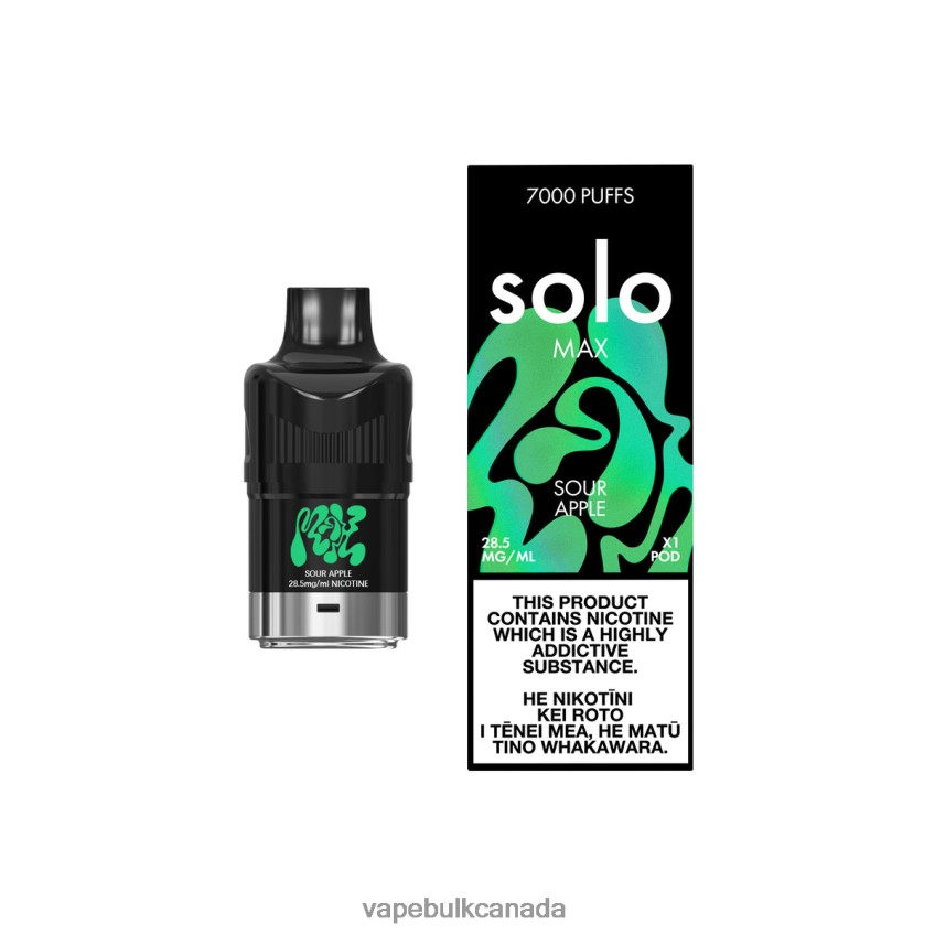 E Cig Wholesale - Solo MAX Pod Sour Apple 8N82J880