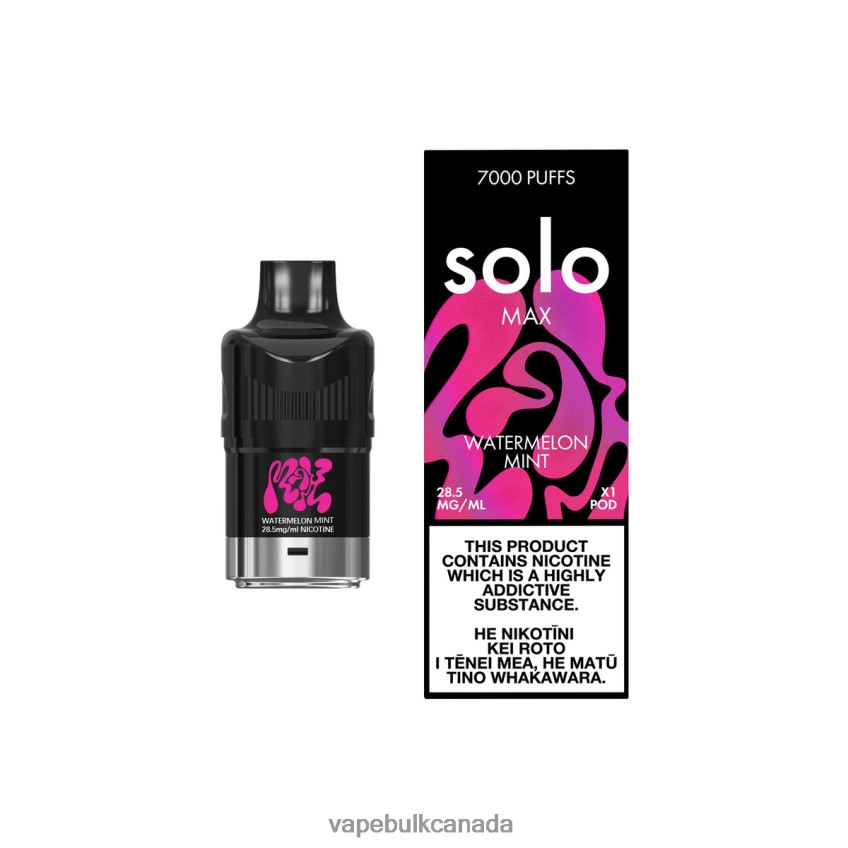 Vape Juice Wholesale Canada - Solo MAX Pod Watermelon Mint 8N82J886