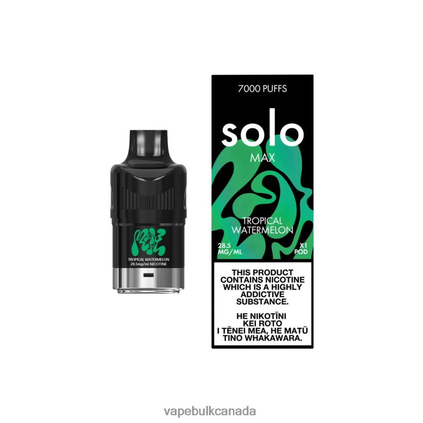 Vape Wholesale Canada - Solo MAX Pod Tropical Watermelon 8N82J882