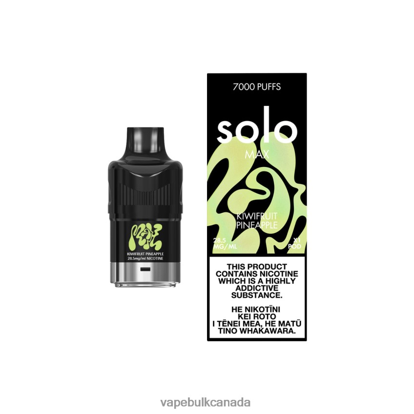 Vape Wholesale Near Me - Solo MAX Pod Kiwifruit Pineapple 8N82J887