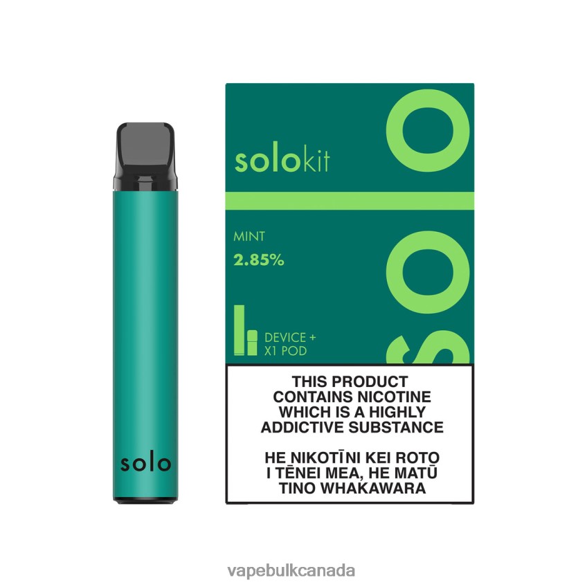 Vape Juice Wholesale Canada - Solo Pod Kit Mint 8N82J846