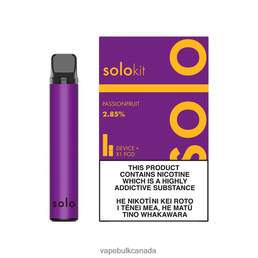 Vape Wholesale Canada - Solo Pod Kit Passionfruit 8N82J842